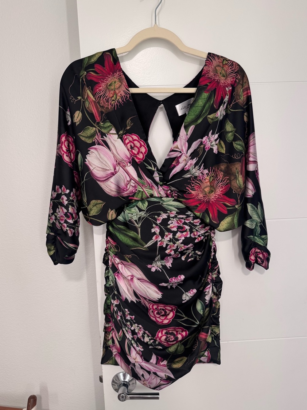 Katie May La Garden Floral Mic Drop Mini Dress XS